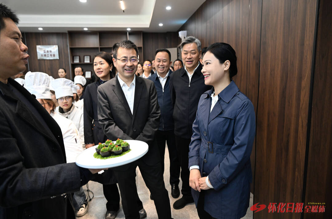 韦朝晖调研怀化工商职业技术学院、怀化师范高等专科学校整合优化工作