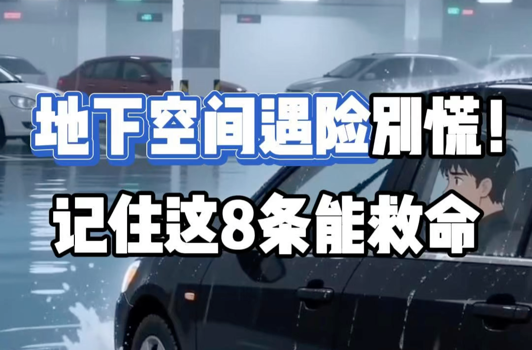 地下空间遇险别慌！记住这8条能救命