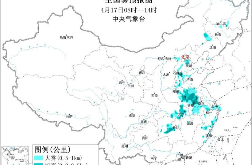 大雾、暴雨、强对流天气多预警齐发 这些地方注意防范