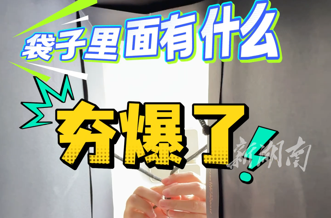 手提袋里有什么？快打开看看……