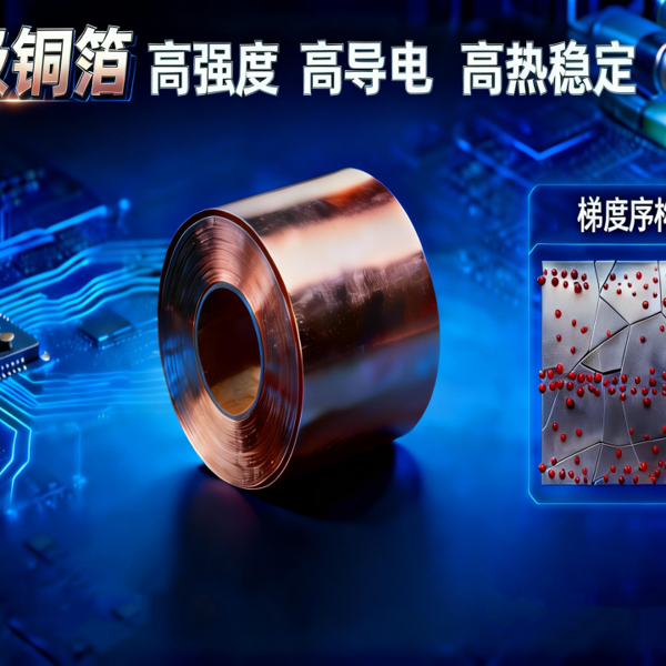 手机快充发热有救了！中国科学家造出“超级铜箔”，大电流充电更安全