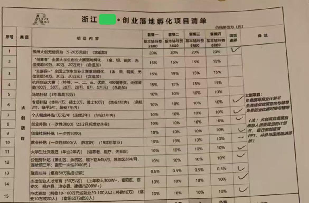 中介盯上大学生创业补贴 如何识破代办陷阱
