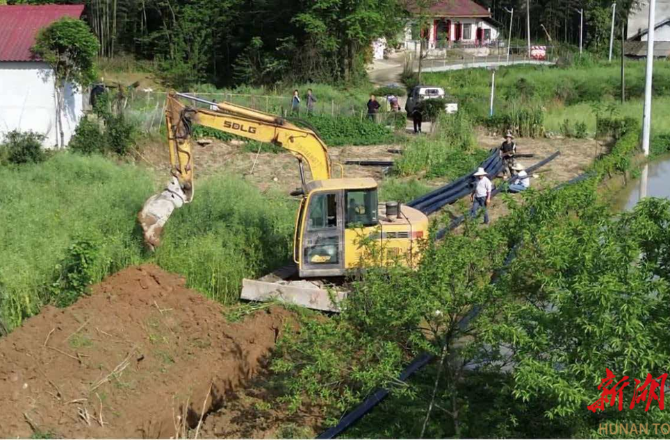围绕翻耕扩面、水系建设、抛荒整治等精准施策，桃江县武潭镇全力护航春耕生产