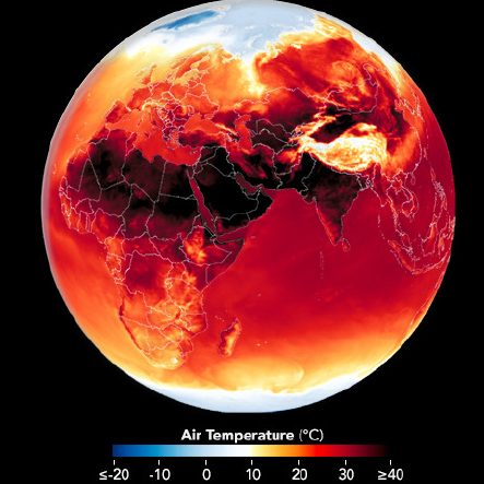 “地球今年冲击高温极限”？国家气候中心回应