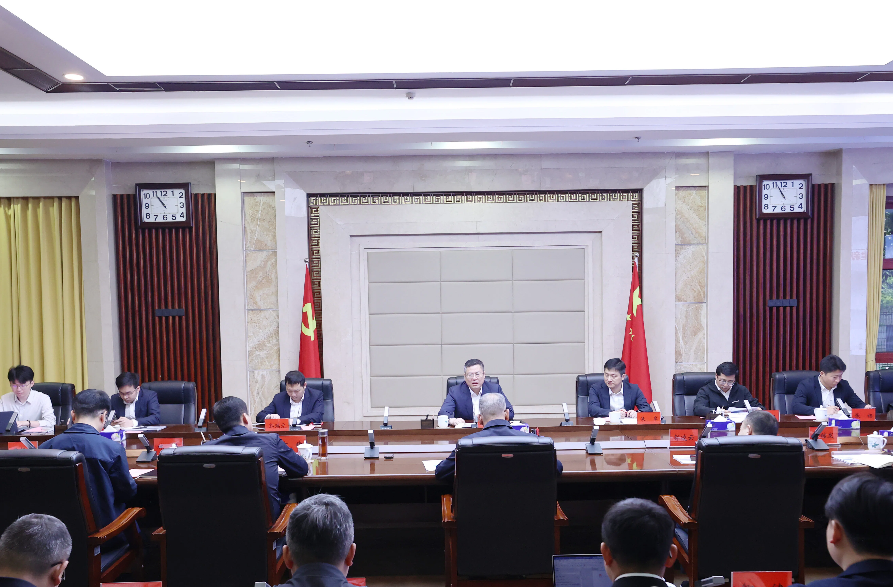 曹慧泉与华为湖南总经理詹德生一行座谈