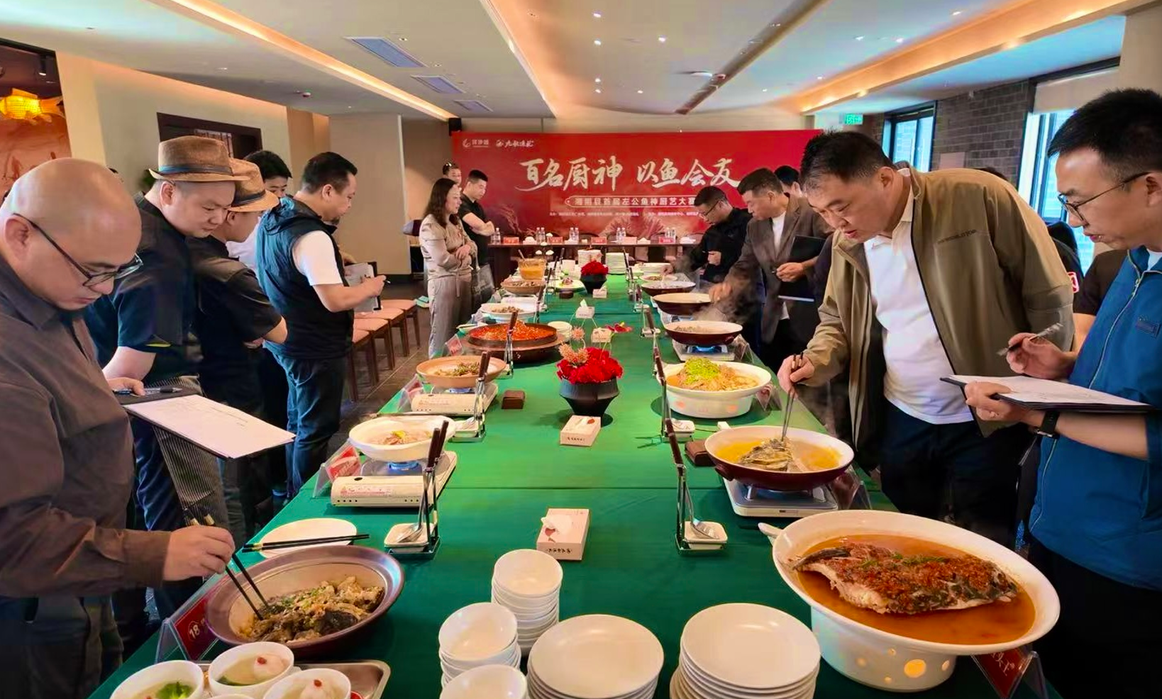 湘阴：百厨赛鲜鱼 角逐 “左公鱼神”