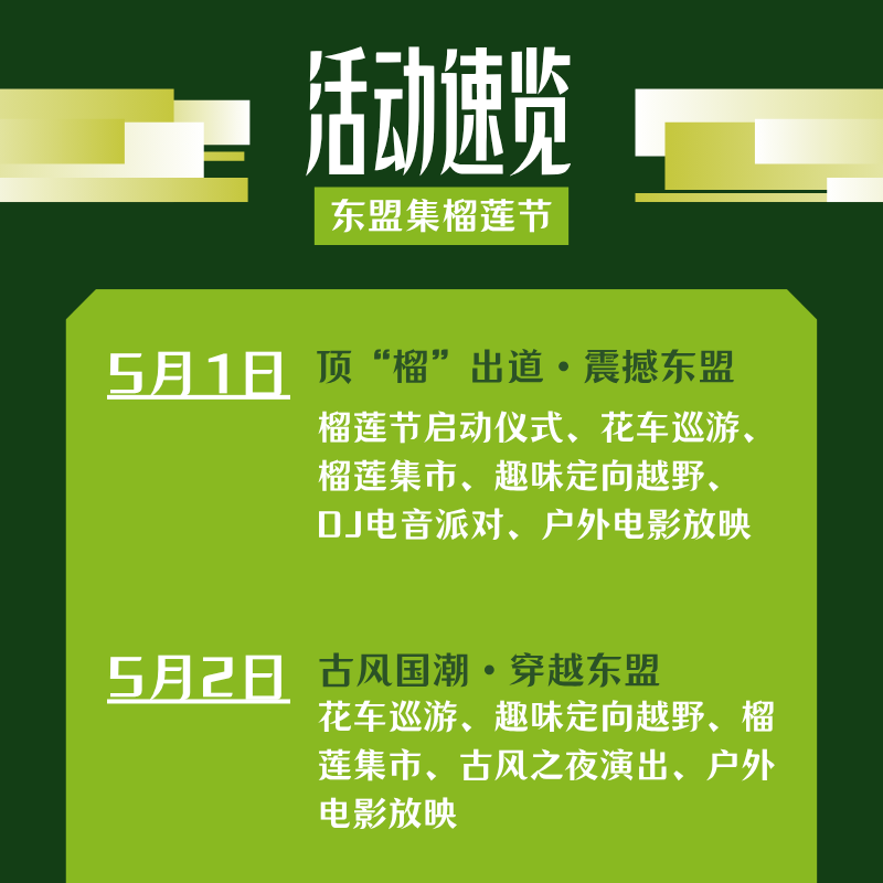 倒计时！怀化东盟集榴莲节强势来袭