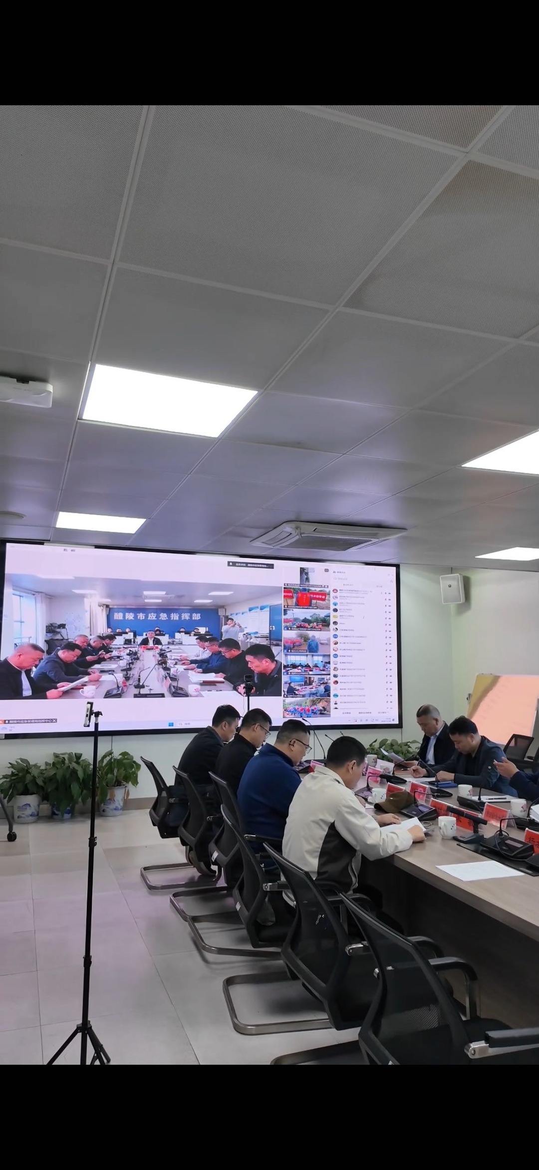 以“演”筑防 以“练”备战 醴陵首次开展市镇村三级联动实时防汛演练