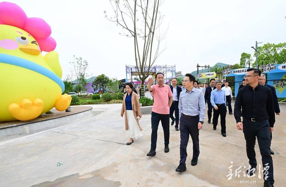 胡贺波调研督导第六届湖南旅发大会重点项目建设和安全生产工作