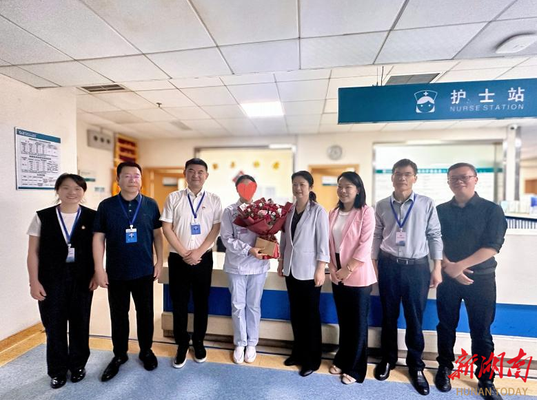 株洲市卫健委、市护理学会开展“5·12”国际护士节慰问活动