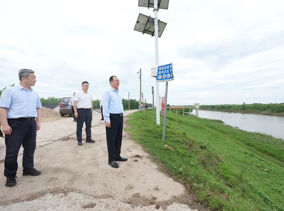 全省进入降雨集中期，毛伟明赴益阳检查防汛备汛