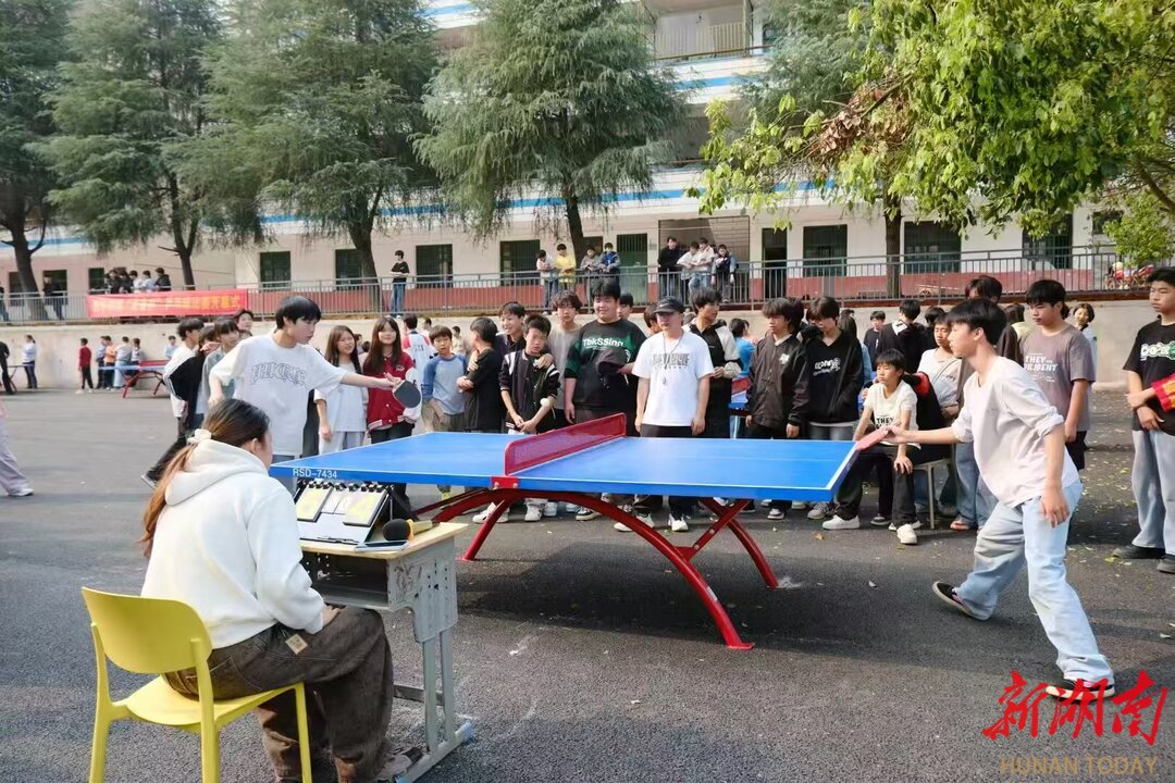 新田县新圩中学深耕阳光体育