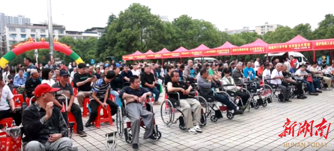 祁阳为残疾人打开“就业门”