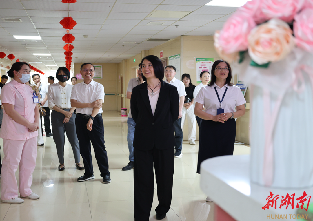 市人大调研组到宁远县医共体总医院妇幼保健院院区调研指导医改工作