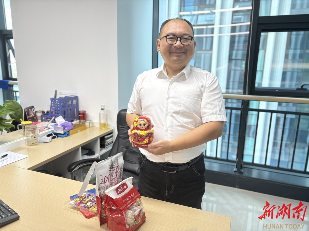 俄罗斯总统普京与一位湖南工程师会面