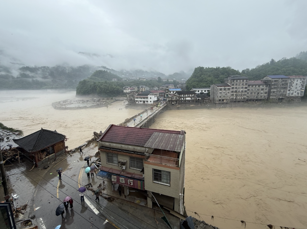山洪过后，阳光照进麻纳口——石门县所街乡麻纳口村抗洪救灾侧记