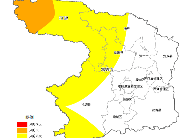 常德地质灾害“橙黄”双预警发布
