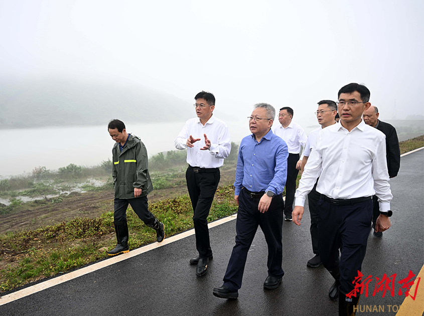 沈晓明赴常德市检查督导防汛救灾和烟花爆竹产业风险隐患排查整治工作