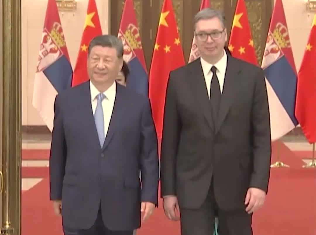 拾光纪·近距离看习近平向武契奇颁授的“友谊勋章”