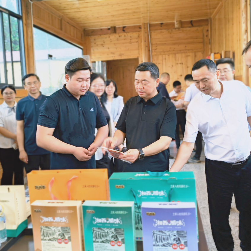 湘西州政协到永顺、龙山县调研“湘西腊肉”等产业高质量发展工作