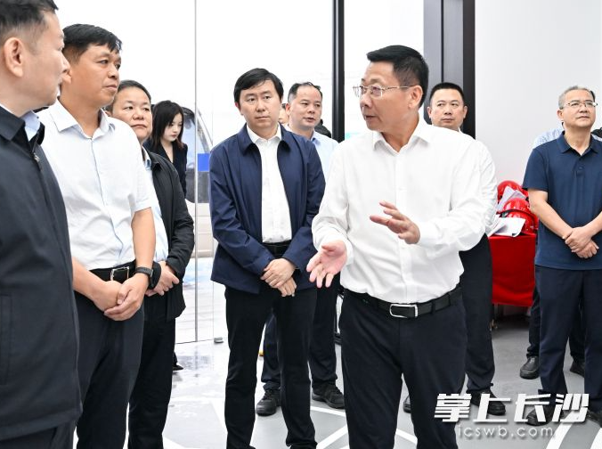 陈博彰调研重点片区规划建设并检查督导安全生产工作