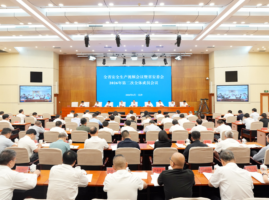 全省安全生產視頻會議暨省安委會2026年第二次全會召開 毛偉明主持
