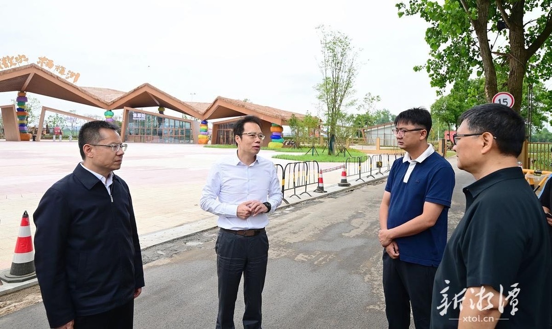 胡贺波李永亮调研督导第六届湖南旅发大会重点项目建设