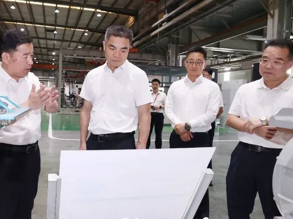 王建球到中国中车在株企业调研