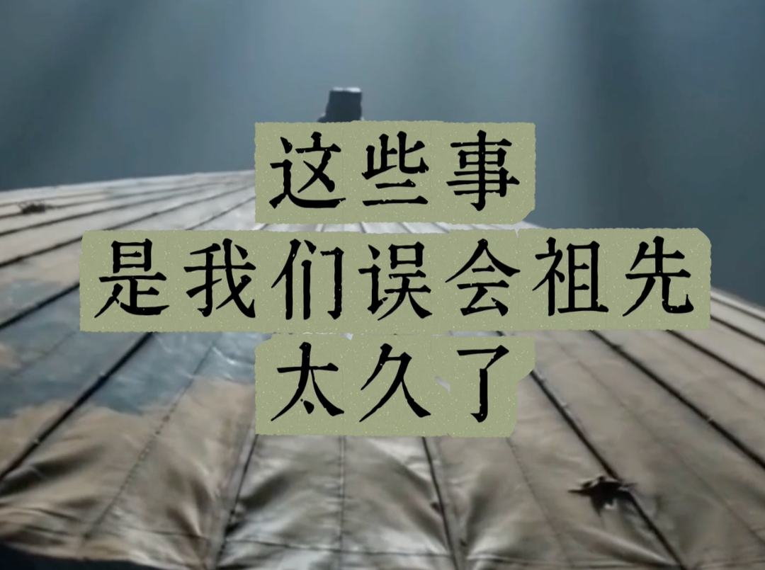 AI视频 | 这些事，是我们误会祖先太久了……