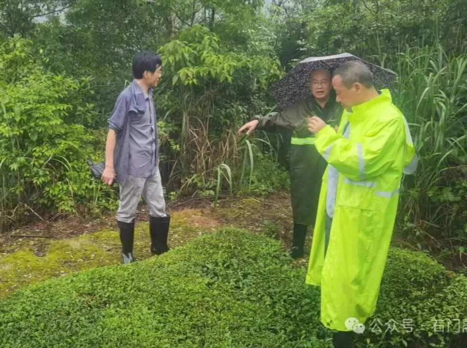 石门县南北镇成功处置一起地质灾害险情