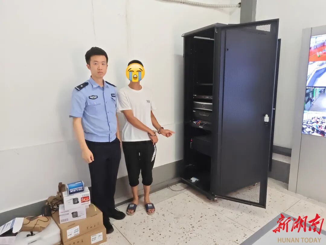 这也能偷？！武陵公安侦破一起校园硬盘盗窃案