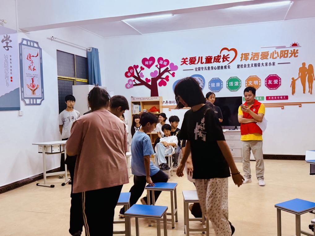 【新湖南】童行驿站暖心相伴 社工团辅守护少年心声