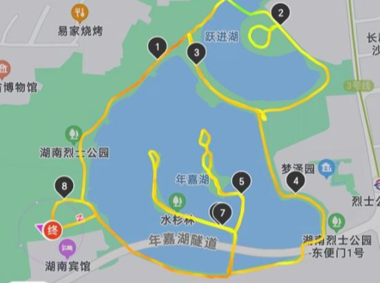 长沙新晋宝藏路线！烈士公园8km小熊环线，遛娃研学拍照全满足