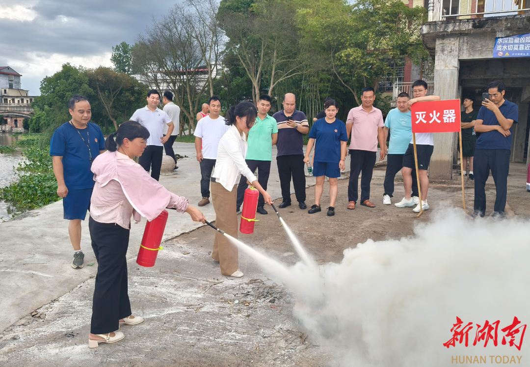 安仁县安平镇：以练筑防 厉兵为民
