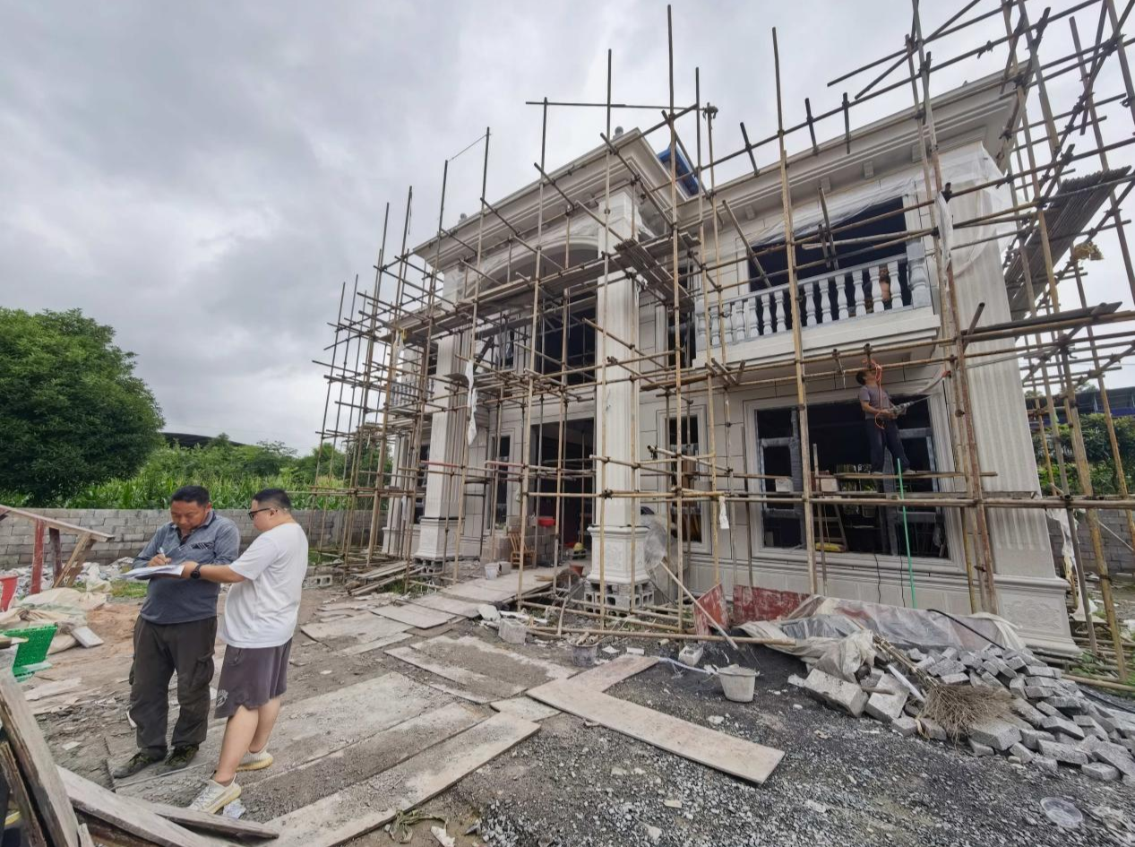 三级联动细排查 建房安全不松懈