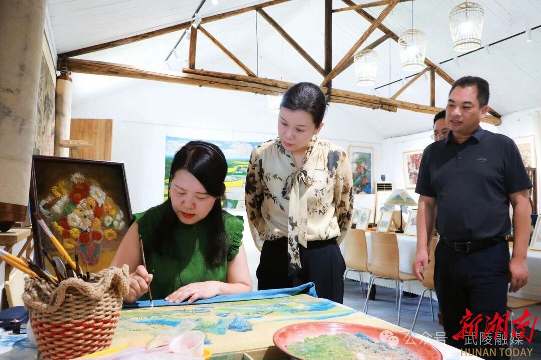 武陵区：宋磊赴丹洲乡调研农文旅产业发展工作