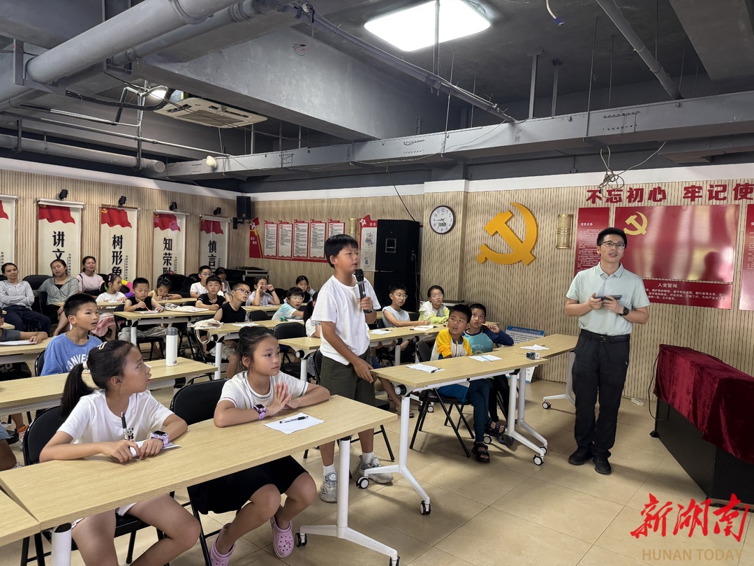 天心区南城社区“花式”带娃，暑期好玩又有料