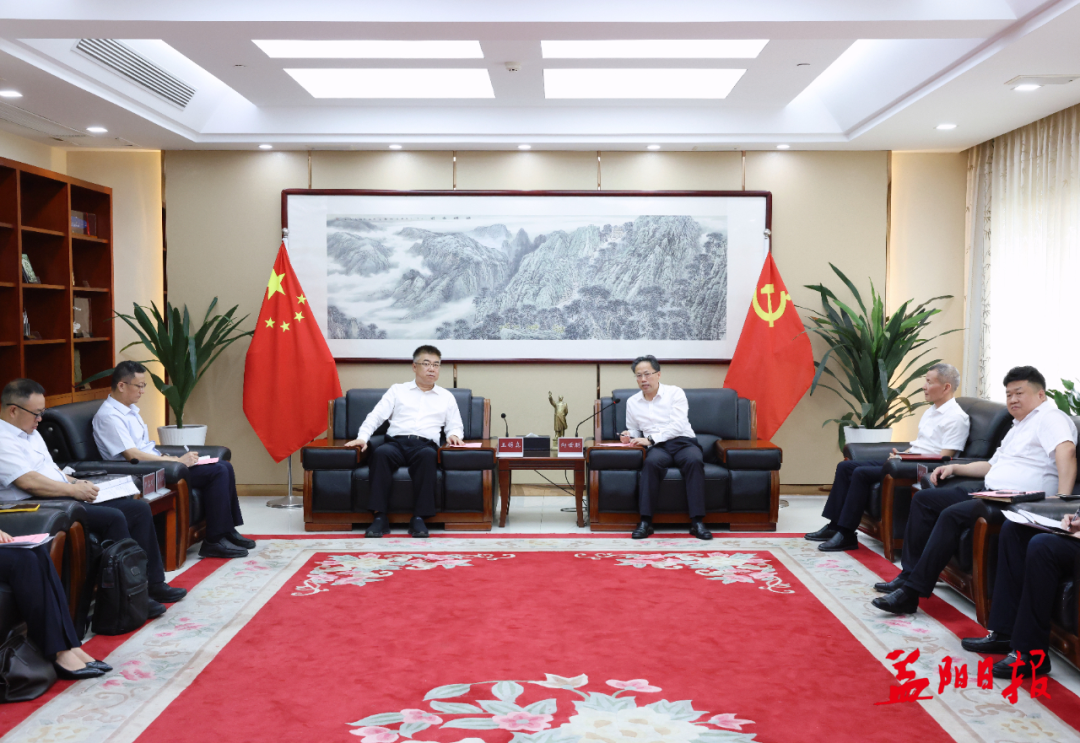 共商合作 共话发展 向世聪与王锡真一行座谈