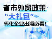 一图读懂｜省市外贸政策“大礼包”，怀化企业出海必看！