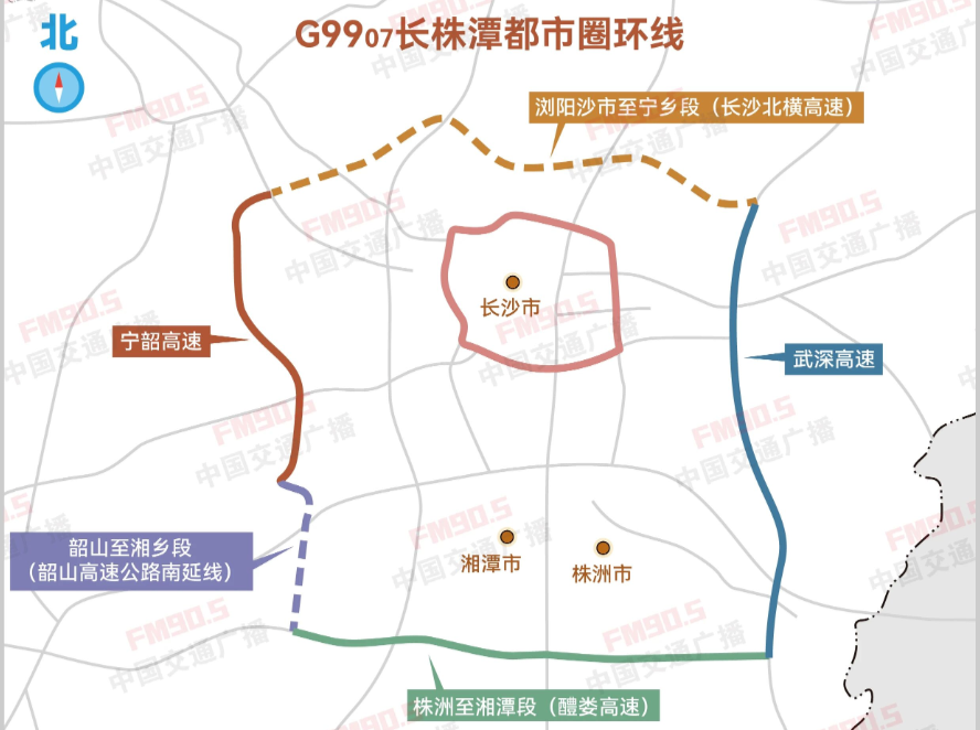 冲刺开工！长沙北横线施工图设计通过审查