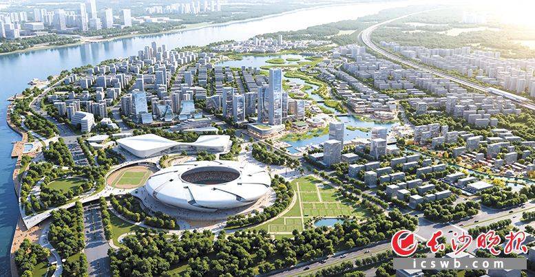 长株潭都市圈新中心全景蓝图出炉