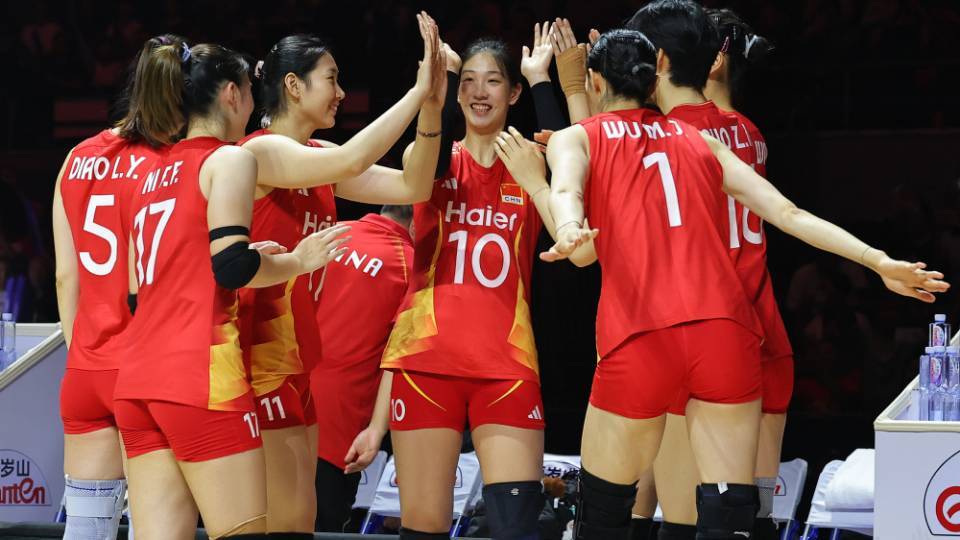 亚洲女排锦标赛：中国3-0伊拉克 收获开门红