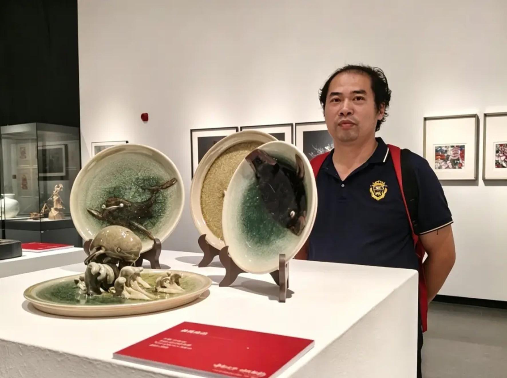岳州窑青瓷作品亮相中部六省精品展