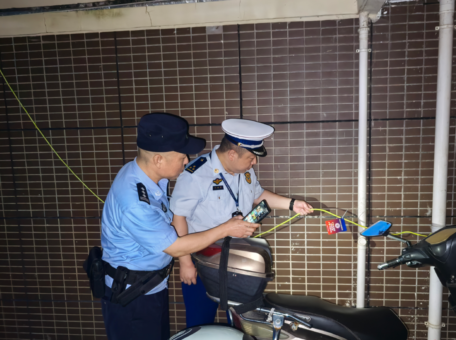 渌口区部门联合开展消防安全集中夜查行动