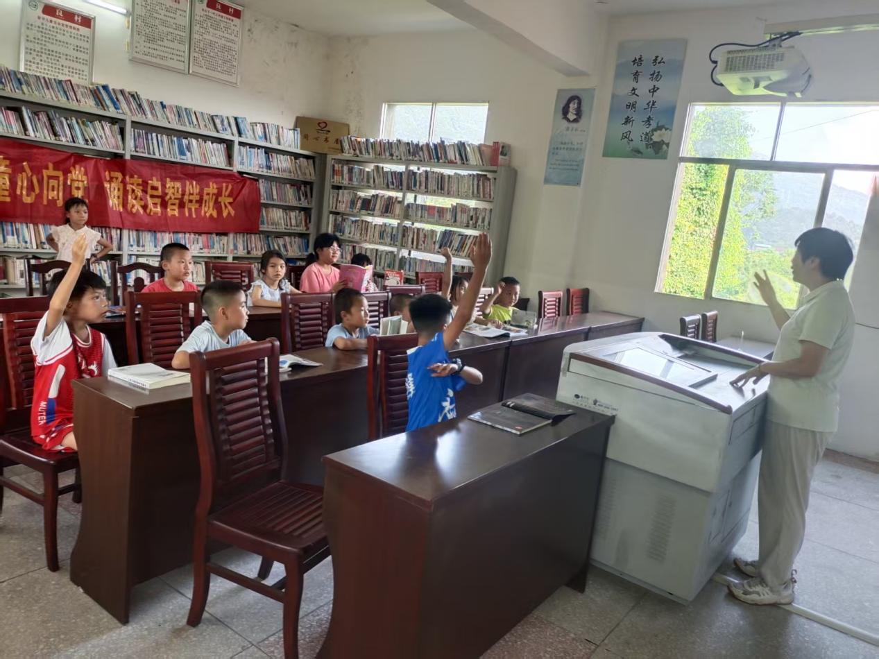 暖心护童不“放假”!双牌泷泊镇多元活动织密暑期儿童关爱防护网