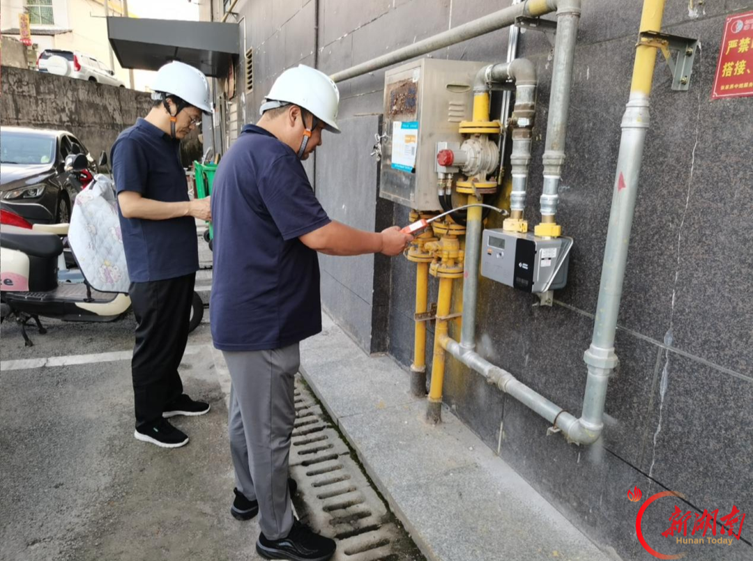 张家界中燃：开展安全生产专项检查 筑牢燃气安全运行屏障