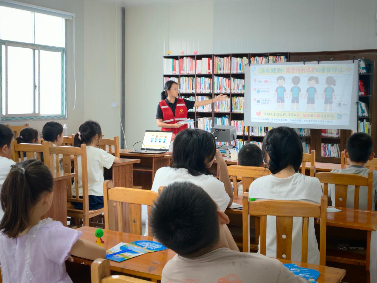 暖心护童不“放假”!双牌泷泊镇多元活动织密暑期儿童关爱防护网