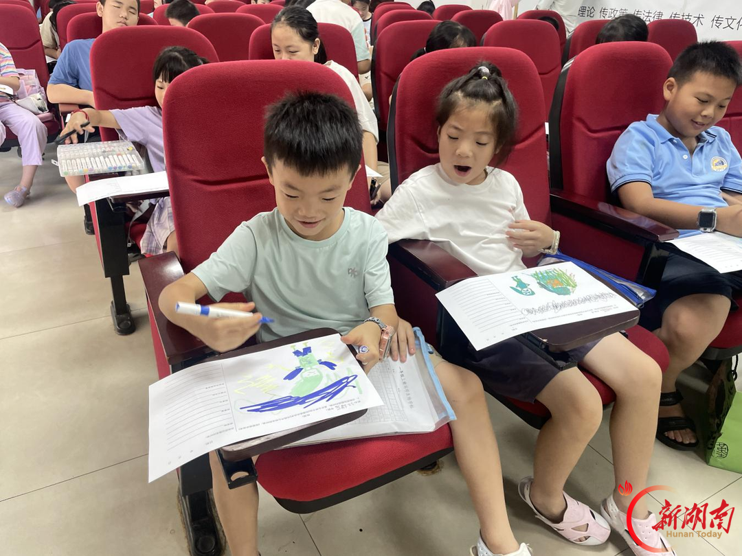 告别“假期模式” 天心区铭安社区帮孩子“收心”迎开学