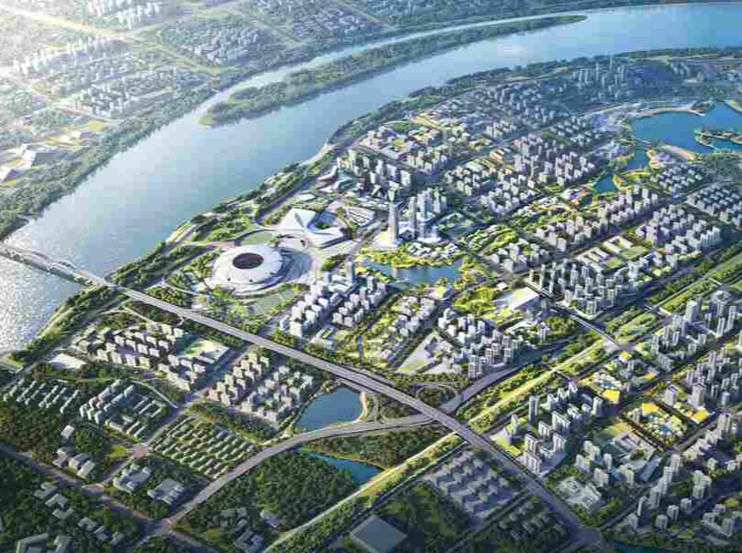 湘江之畔起新城 融城潮涌看奥体｜湖南日报