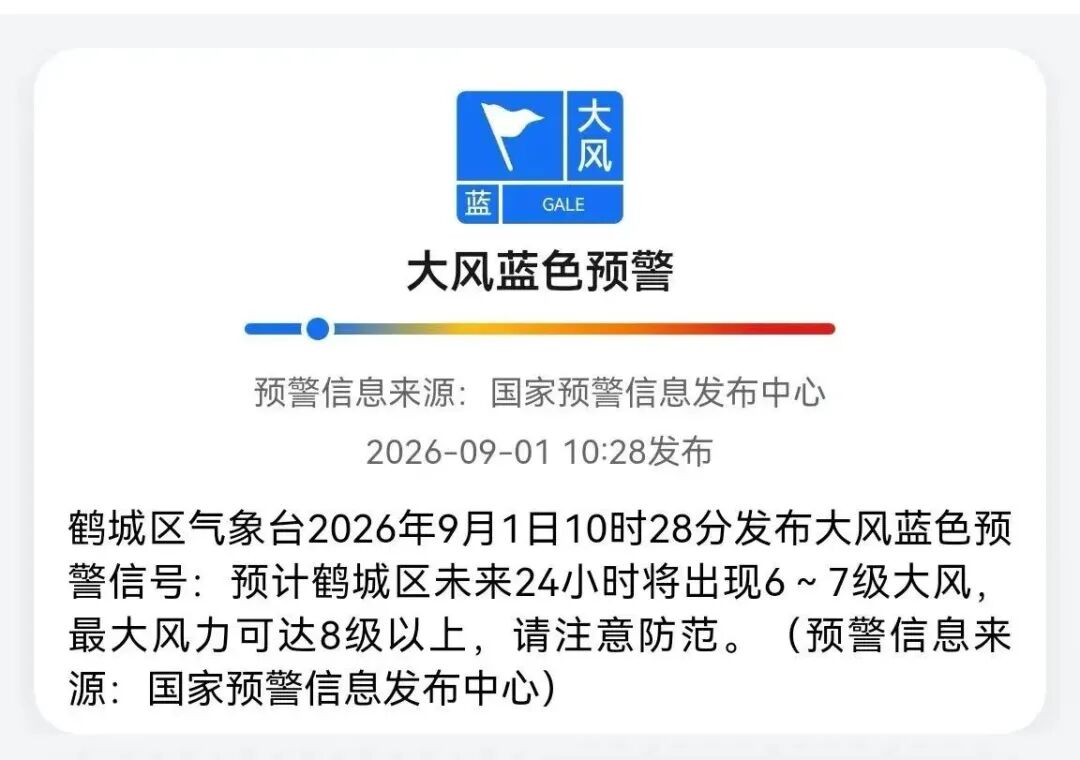 8级大风！注意防范！